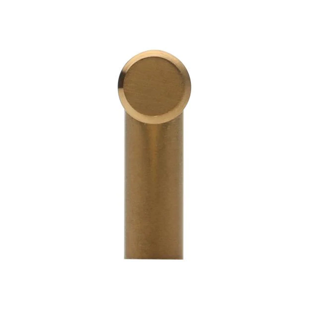 6" Satin Brass Solid Stainless Steel T-Bar Cabinet and Drawer Pulls 3-3/4" Center to Center