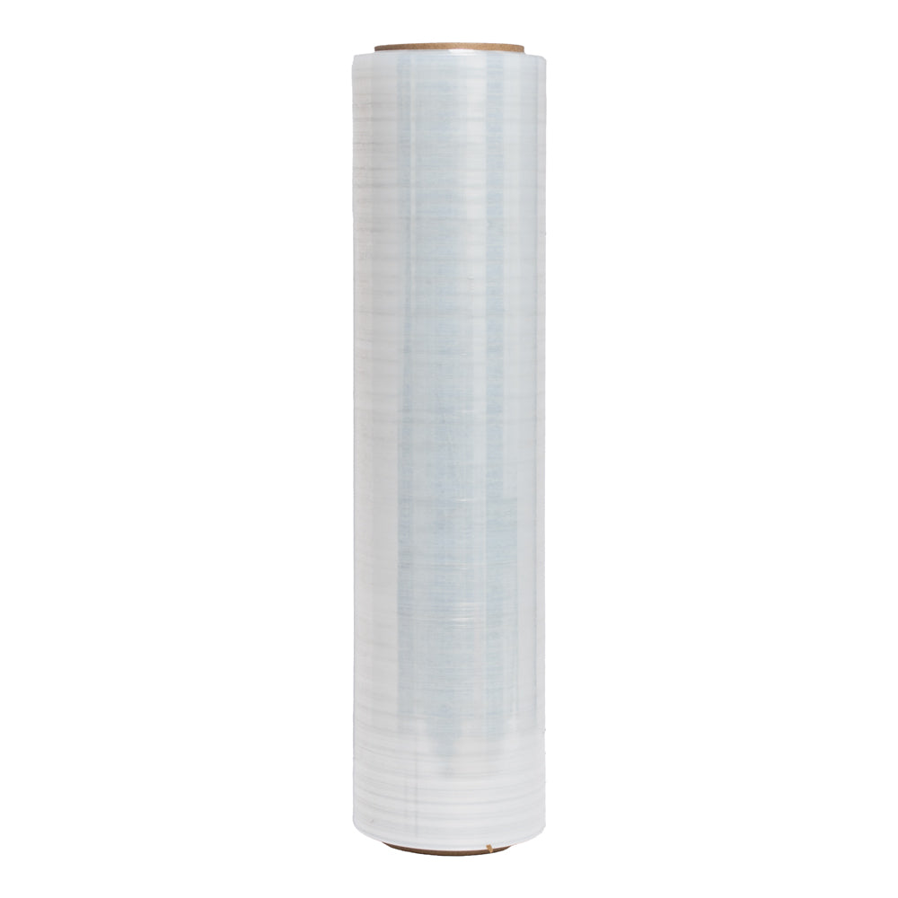 18" 80 Gauge/20.3 Micron Clear Hand Stretch Film 610 Feet