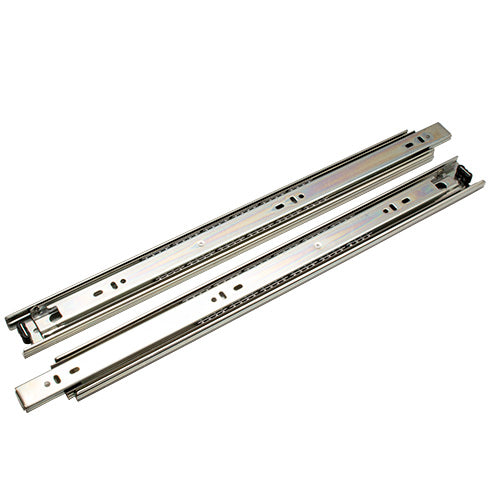 18" Self-Close Full Extension Side Mount Ball Bearing Drawer Slide 88 lbs