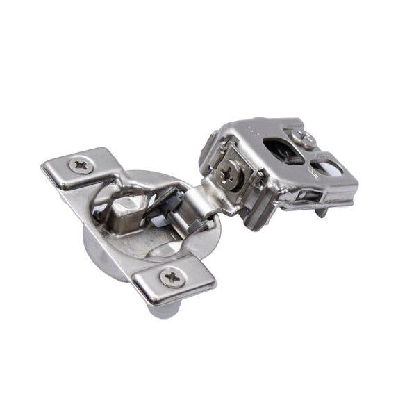 1 Inch Overlay Self-Closing Cabinet Hinge – 6-Way Adjustable Compact Face Frame Concealed Hinge