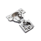 1/2 Inch Overlay Self-Closing Cabinet Hinge – 6-Way Adjustable Compact Face Frame Concealed Hinge