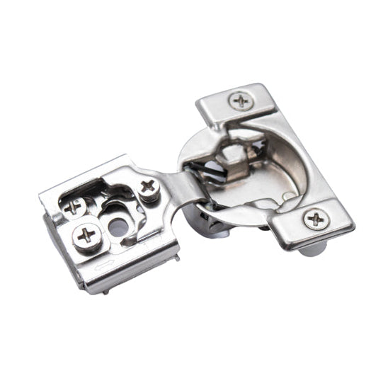 1/2 Inch Overlay Self-Closing Cabinet Hinge – 6-Way Adjustable Compact Face Frame Concealed Hinge