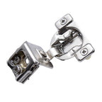 1-1/2 Inch Overlay Self-Closing Cabinet Hinge – 6-Way Adjustable Compact Face Frame Concealed Hinge