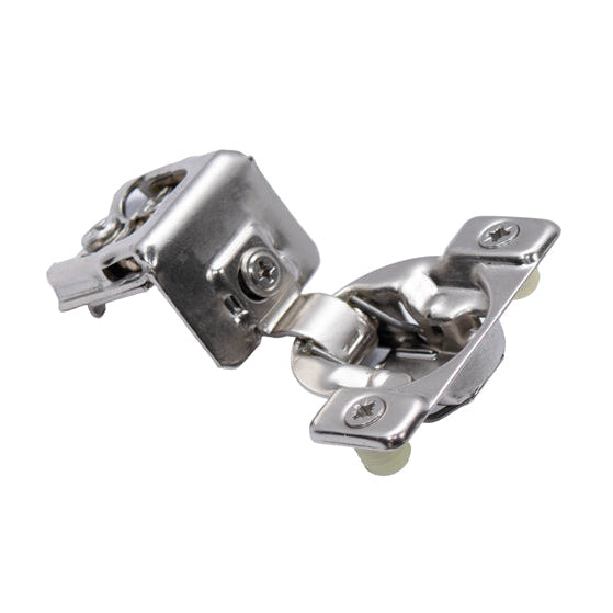 1-1/2 Inch Overlay Self-Closing Cabinet Hinge – 6-Way Adjustable Compact Face Frame Concealed Hinge