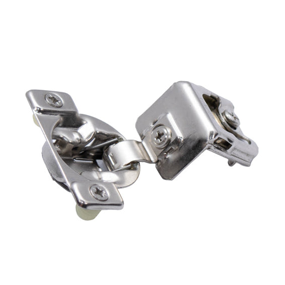 1-1/2 Inch Overlay Self-Closing Cabinet Hinge – 6-Way Adjustable Compact Face Frame Concealed Hinge