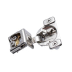 1-1/4 Inch Overlay Self-Closing Cabinet Hinge – 6-Way Adjustable Compact Face Frame Concealed Hinge