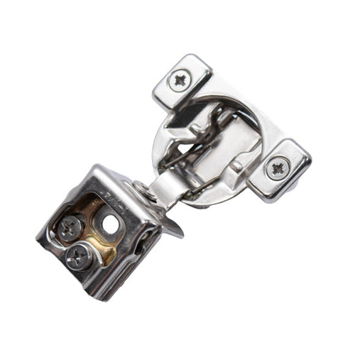 1-1/4 Inch Overlay Self-Closing Cabinet Hinge – 6-Way Adjustable Compact Face Frame Concealed Hinge