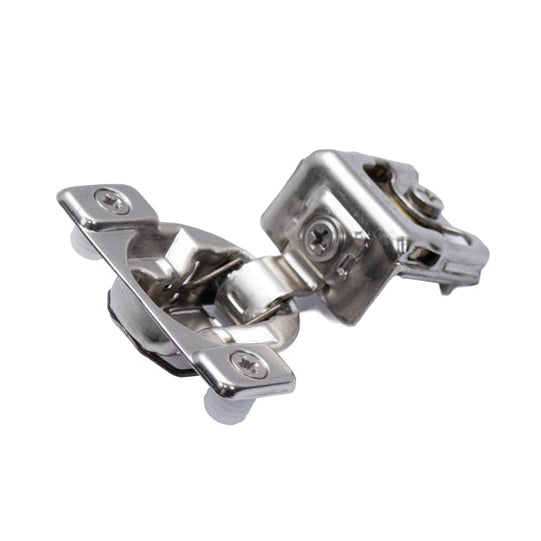 1-1/4 Inch Overlay Self-Closing Cabinet Hinge – 6-Way Adjustable Compact Face Frame Concealed Hinge