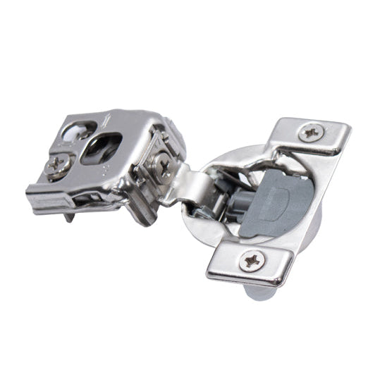 1 Inch Overlay Soft-Closing Cabinet Hinge – 6-Way Adjustable Compact Face Frame Concealed Hinge