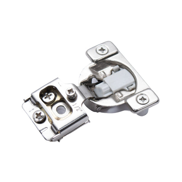 1/2 Inch Overlay Soft-Closing Cabinet Hinge – 6-Way Adjustable Compact Face Frame Concealed Hinge