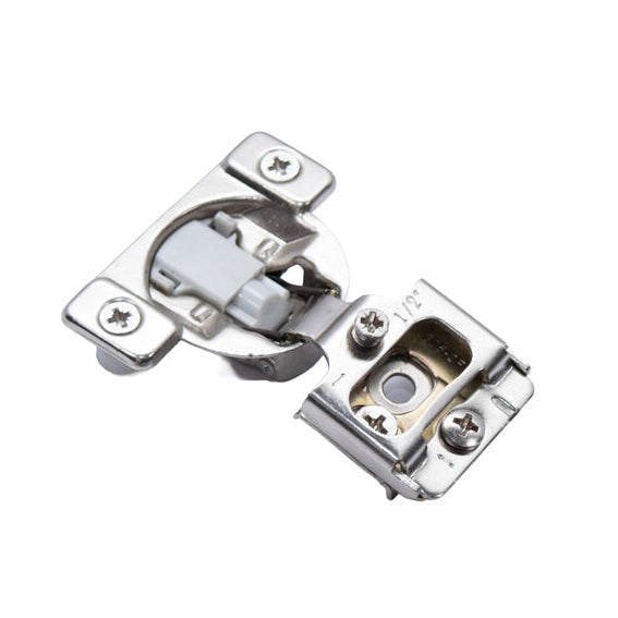 1/2 Inch Overlay Soft-Closing Cabinet Hinge – 6-Way Adjustable Compact Face Frame Concealed Hinge