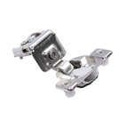1-1/2 Inch Overlay Soft-Closing Cabinet Hinge – 6-Way Adjustable Compact Face Frame Concealed Hinge