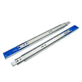 18" Push to Open Full Extension Side Mount Ball Bearing Drawer Slide 100 lbs