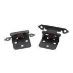 Self-Close Face Mount Cabinet Door Hinge Variable Overlay
