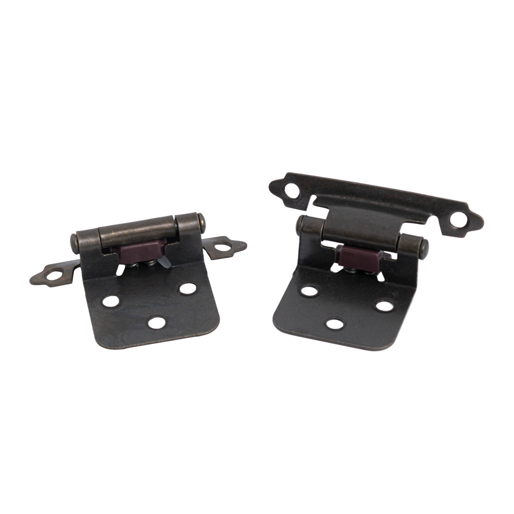 Self-Close Face Mount Cabinet Door Hinge Variable Overlay