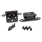 Self-Close Face Mount Cabinet Door Hinge Variable Overlay