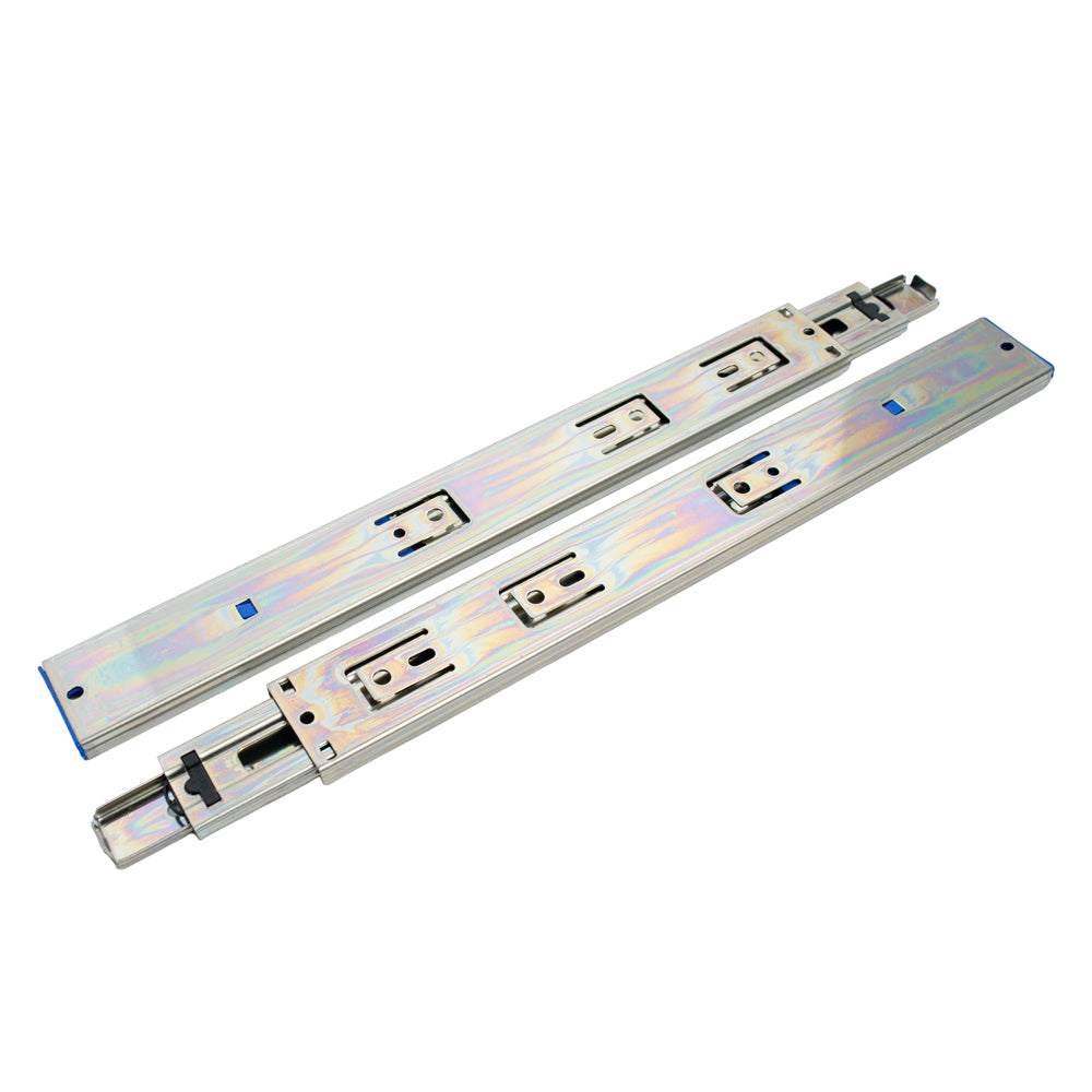 14" Soft Close Full Extension Side Mount Ball Bearing Drawer Slide 88 lbs