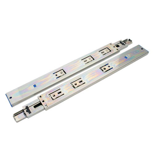 14" Soft Close Full Extension Side Mount Ball Bearing Drawer Slide 88 lbs