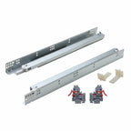 6-Way Adjustable Soft-Close Full Extension Undermount Cabinet Drawer Slides for 3/4 in. Side Panels