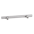 6" Satin Nickel Solid Stainless Steel T-Bar Cabinet and Drawer Pulls 3-3/4" Center to Center