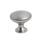 Traditional Solid Round Cabinet Knob 1-3/16" Diameter