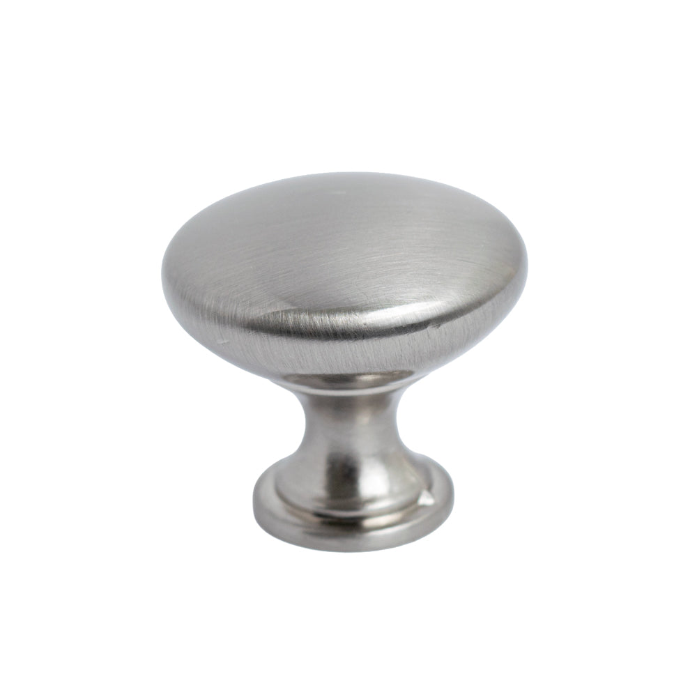 Traditional Solid Round Cabinet Knob 1-3/16" Diameter